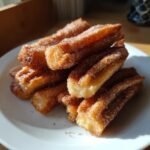 Air Fryer Easy Cinnamon Roll Churros