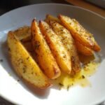 Air Fryer Easy Greek Lemon Potatoes