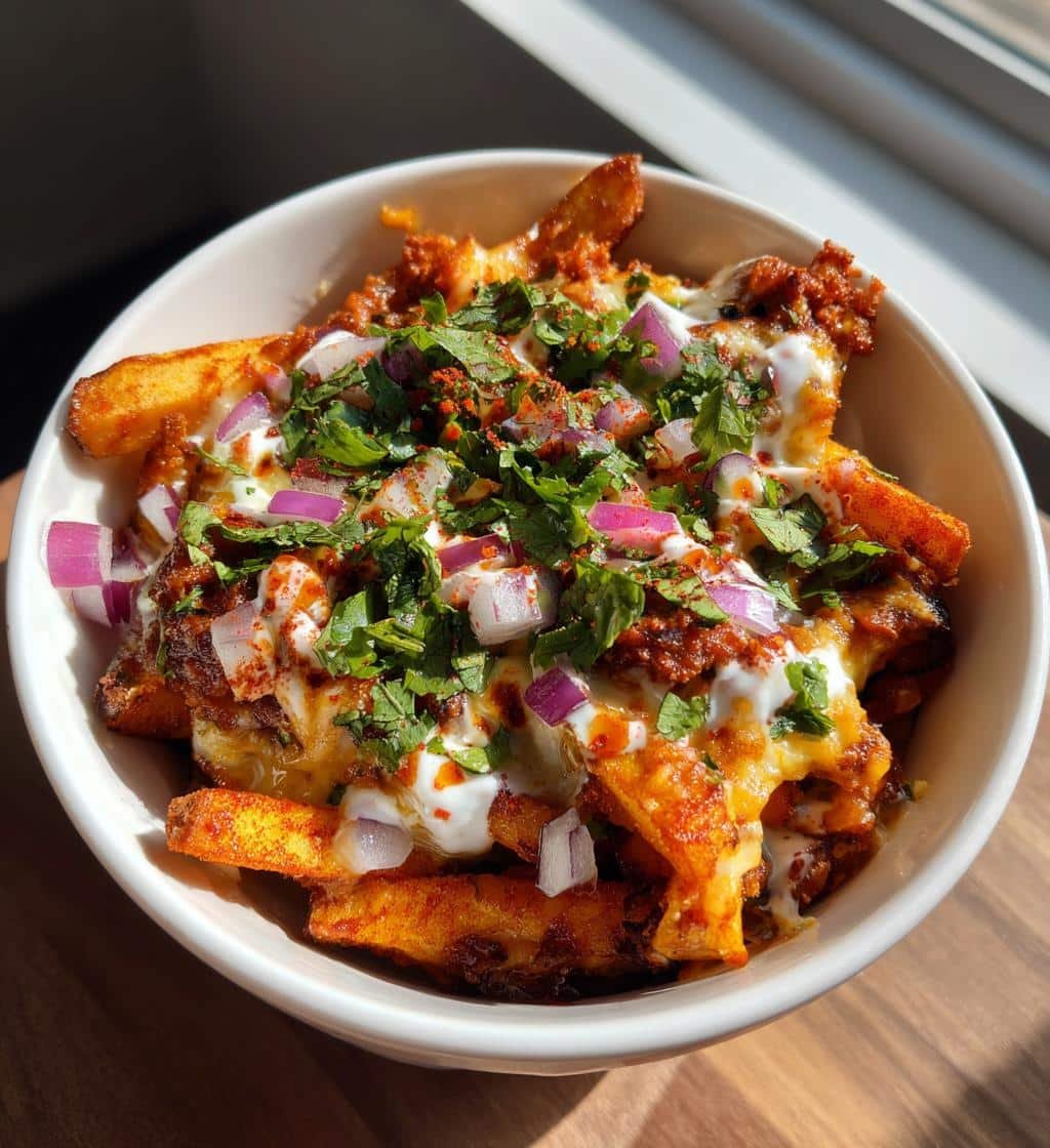 Air Fryer Easy Loaded Vindaloo Spiced Fries - detail 1