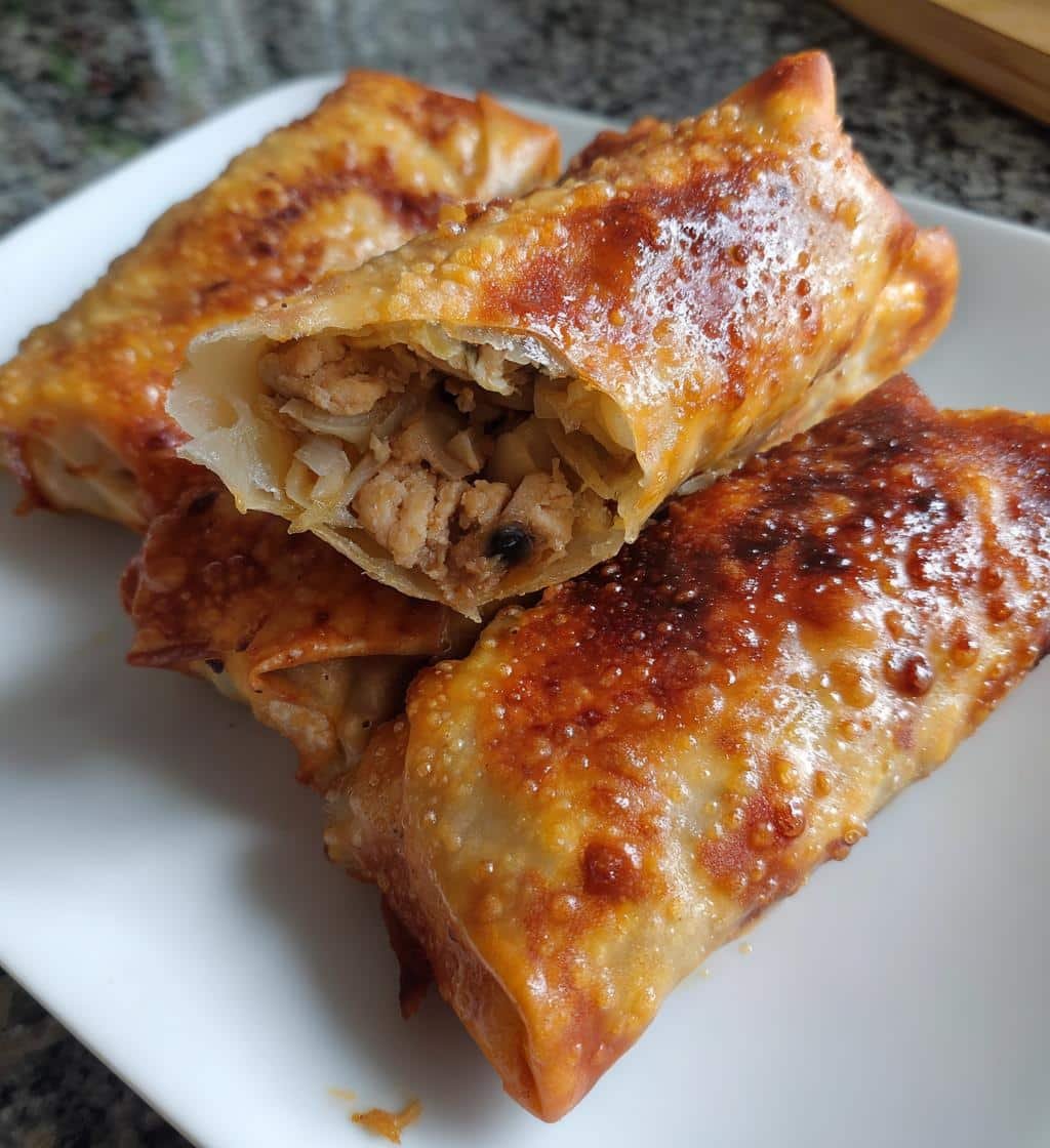 Homemade Crispy Air Fryer Egg Rolls Recipe in Just 30 Minutes 4 Air Fryer Egg Rolls Recipe - detail 1