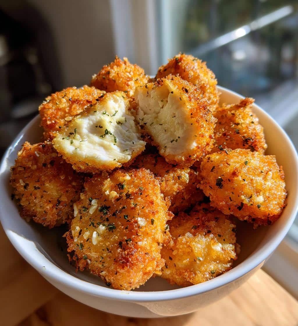 Air Fryer Garlic Butter Chicken Bites - detail 1