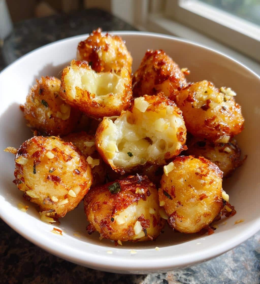 Air Fryer Garlic Butter Chicken Bites