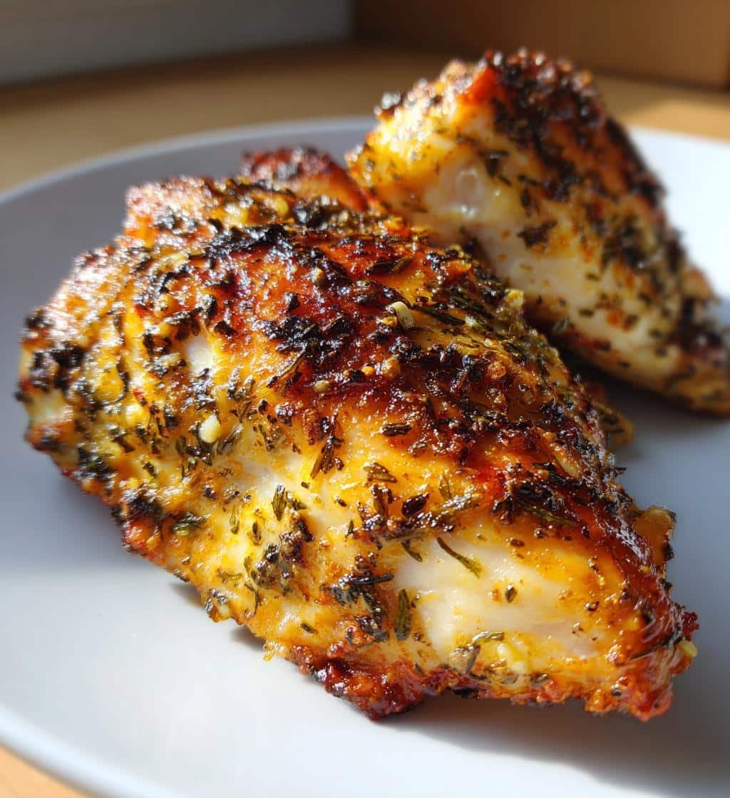 Air Fryer Garlic Herb Chicken Breast - detail 1