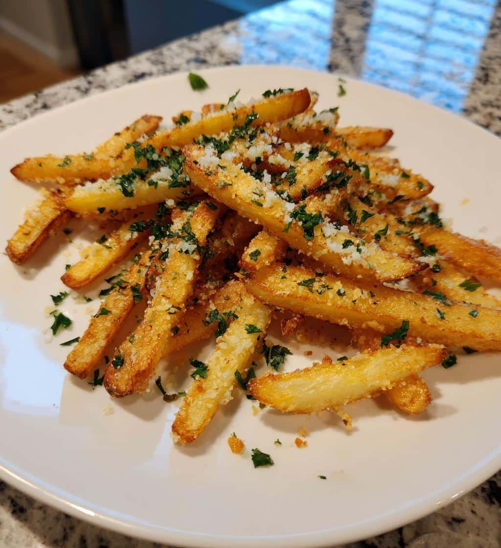 Air Fryer Garlic Parmesan French Fries - detail 1