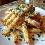 Air Fryer Garlic Parmesan French Fries