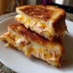 Air Fryer Grilled Cheese with Smoked Salmon