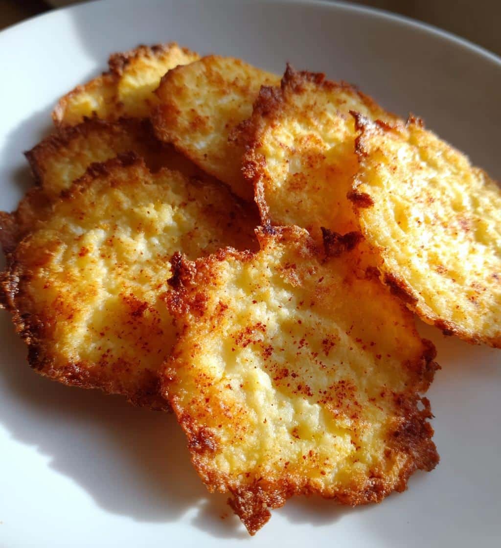 Air Fryer High-Protein Cottage Cheese Chips