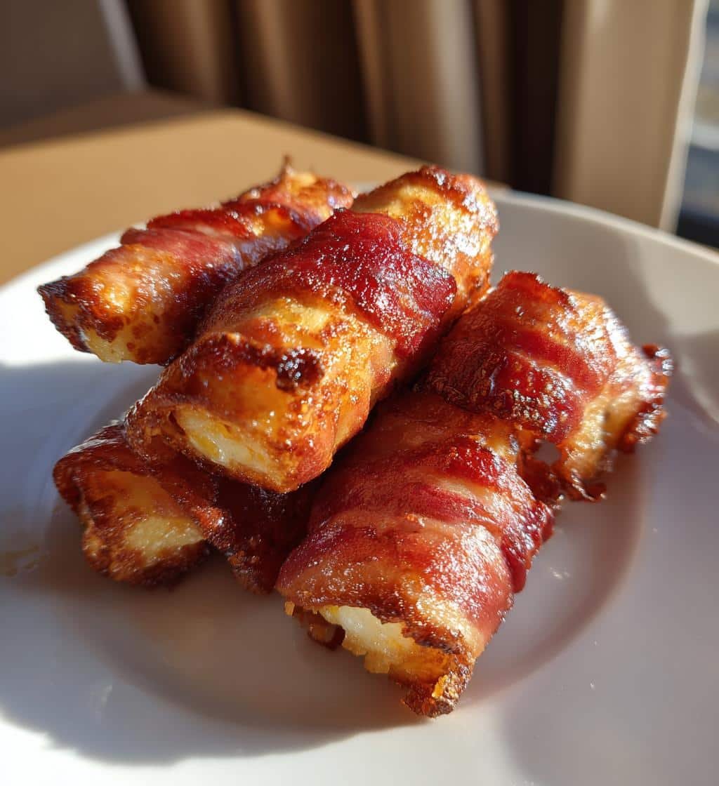 Air Fryer Homemade Bacon‑Wrapped Halloumi Sticks - detail 1