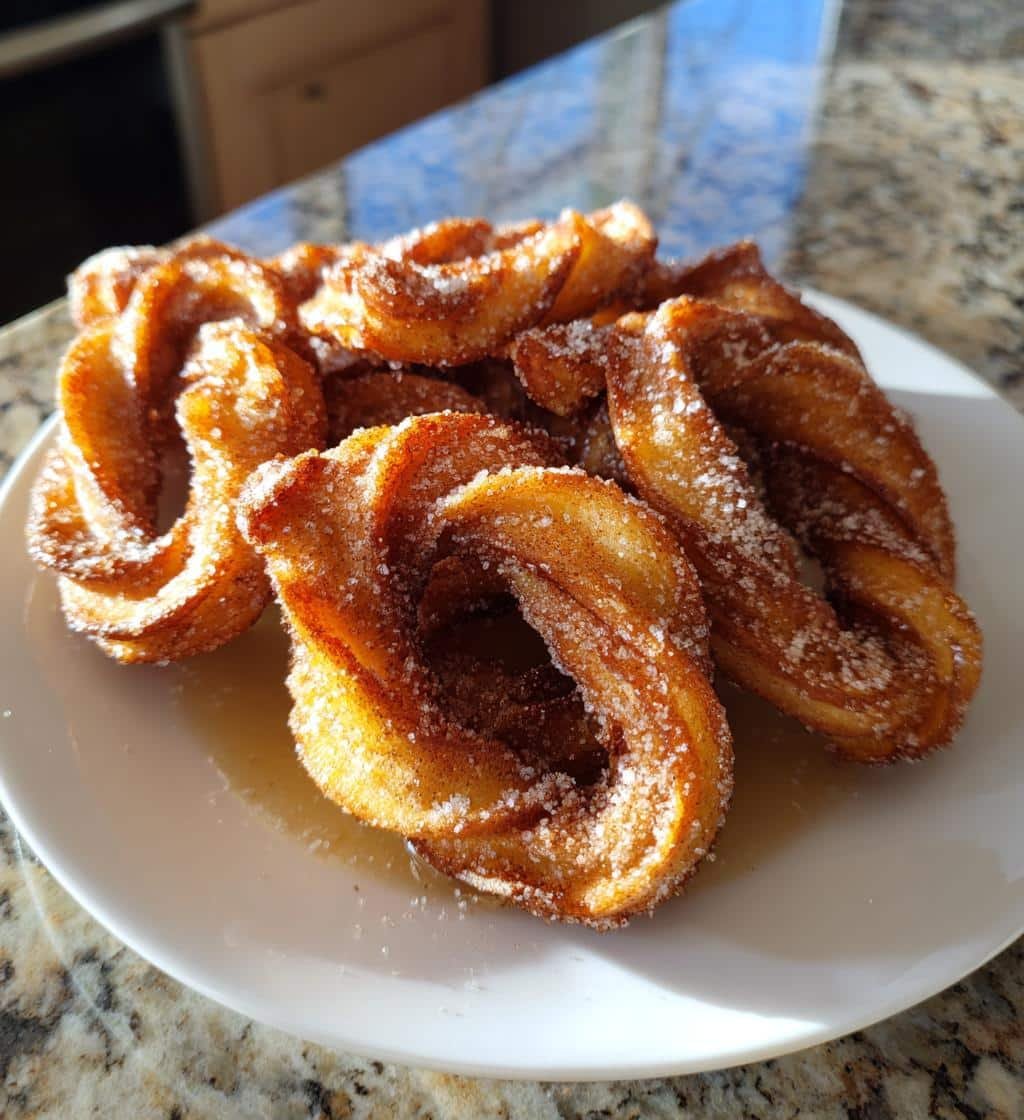15-Minute Air Fryer Homemade Cinnamon Roll Churros Recipe 4 Air Fryer Homemade Cinnamon Roll Churros - detail 1