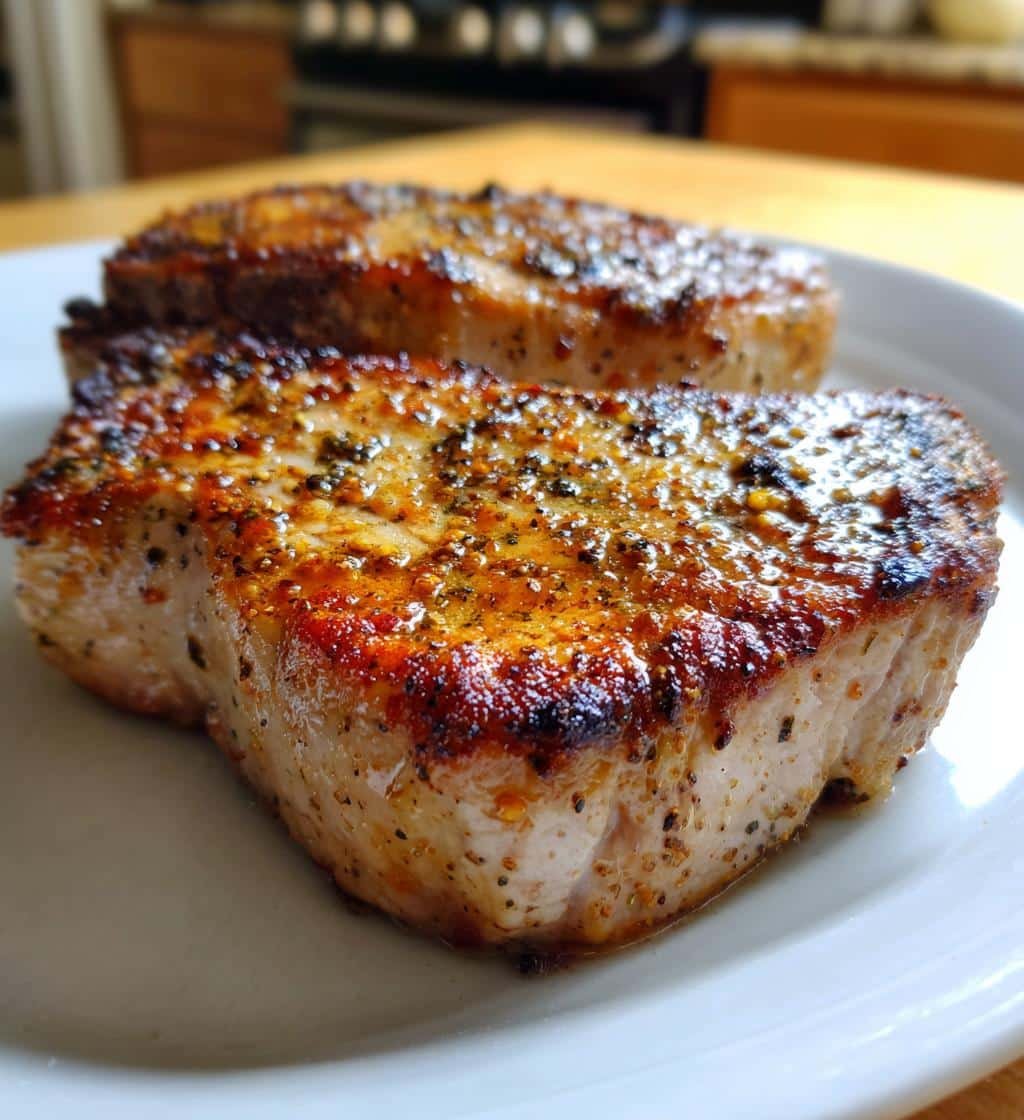 Juicy Air Fryer Homemade Pork Chops - Thick Cut in 15 Minutes 4 Air Fryer Homemade Pork Chops - Thick Cut - detail 1