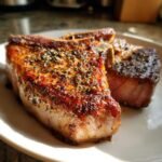 Air Fryer Homemade Pork Chops - Thick Cut