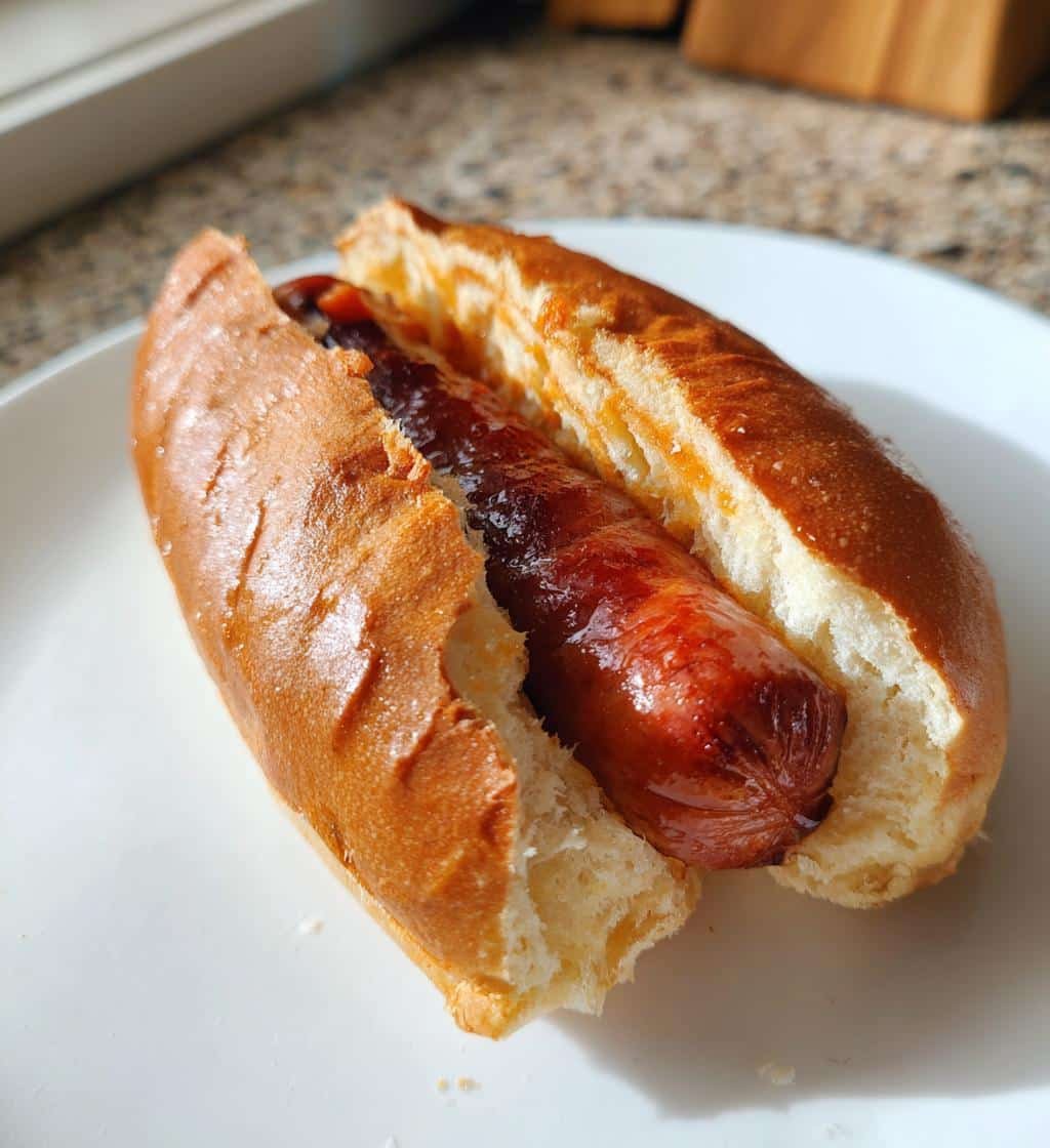 Air Fryer Hot Dog Plain