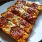 Air Fryer Keto Pepperoni Chip Sticks