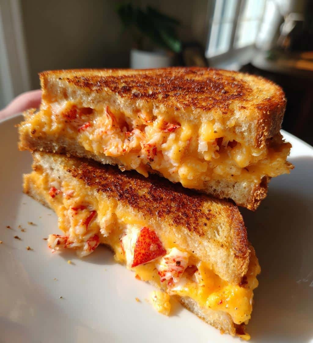 Air Fryer Lobster Grilled Cheese - detail 1