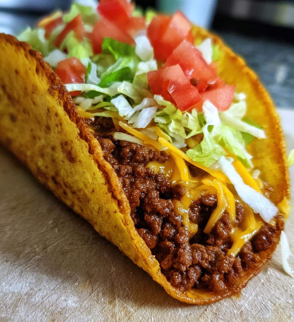 Air Fryer Low-Carb Tortilla Beef Taco - detail 1