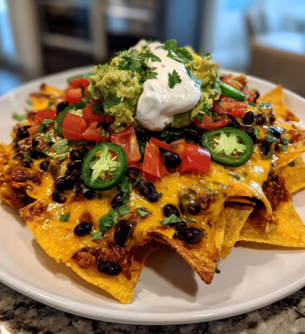 Air Fryer Nachos Loaded - detail 1