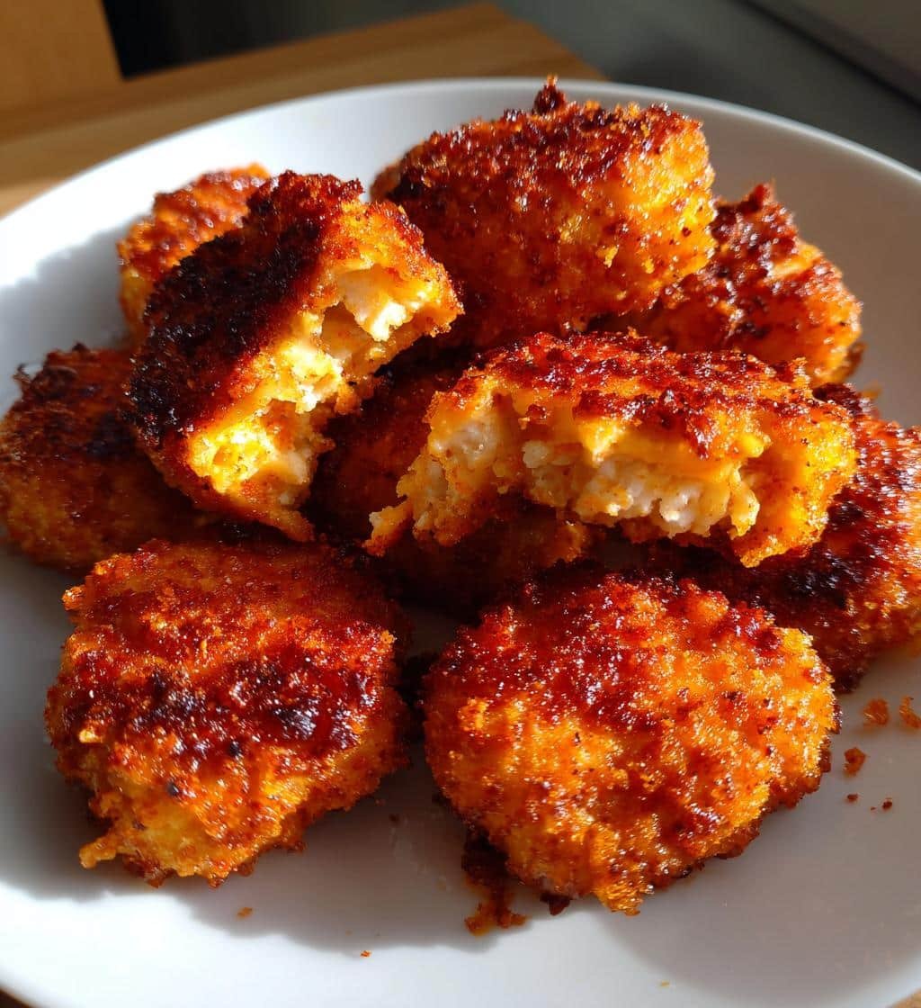 Air Fryer Nuggets with Smoked Paprika Salt (Finish)