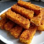 Air Fryer Oil-Free Tofu Nugget Sticks