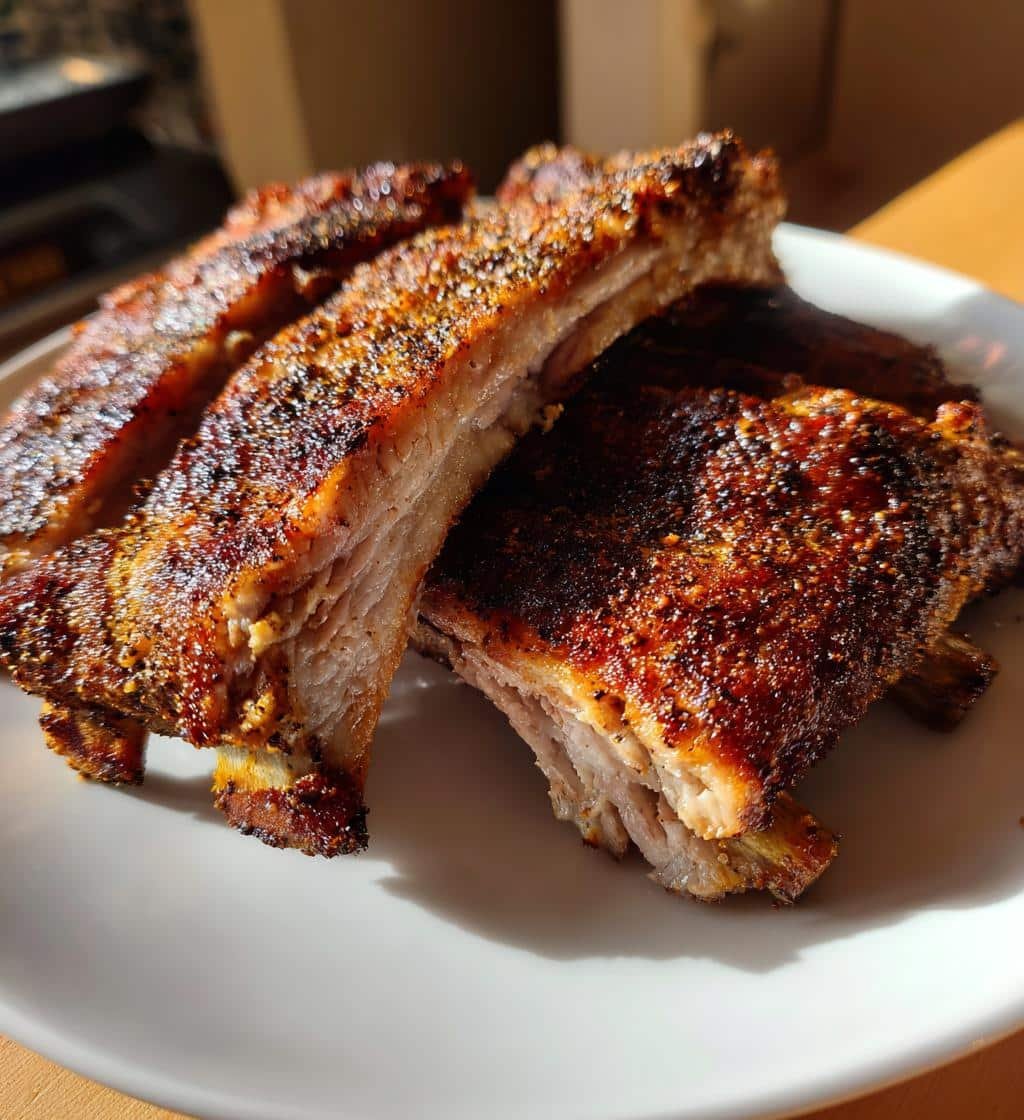 Air Fryer Pork Ribs - Country Style - detail 1