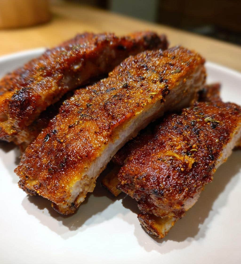 Air Fryer Pork Ribs - Country Style