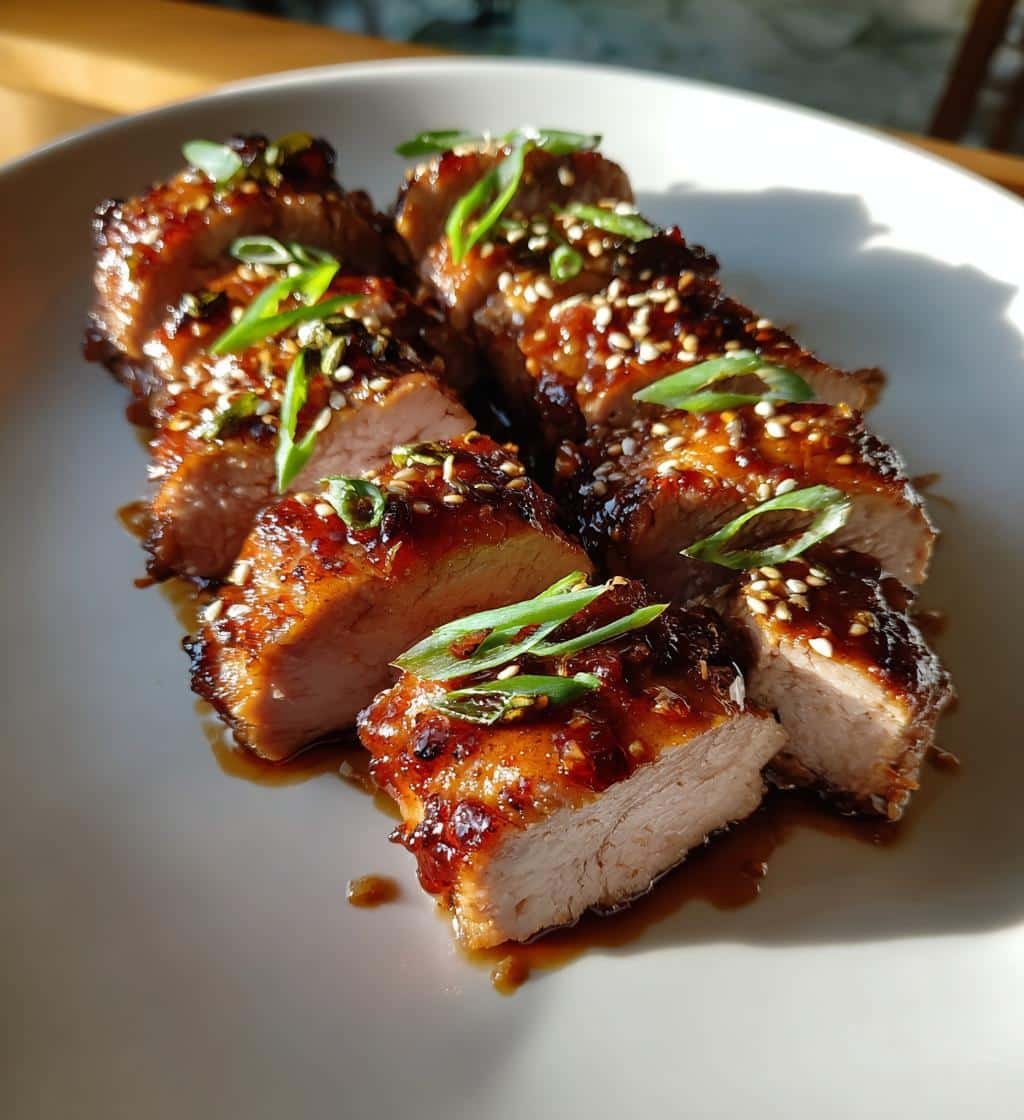 Air Fryer Pork Tenderloin  Asian Ginger - detail 1