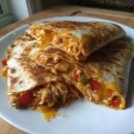 Air Fryer Quesadilla - Chicken