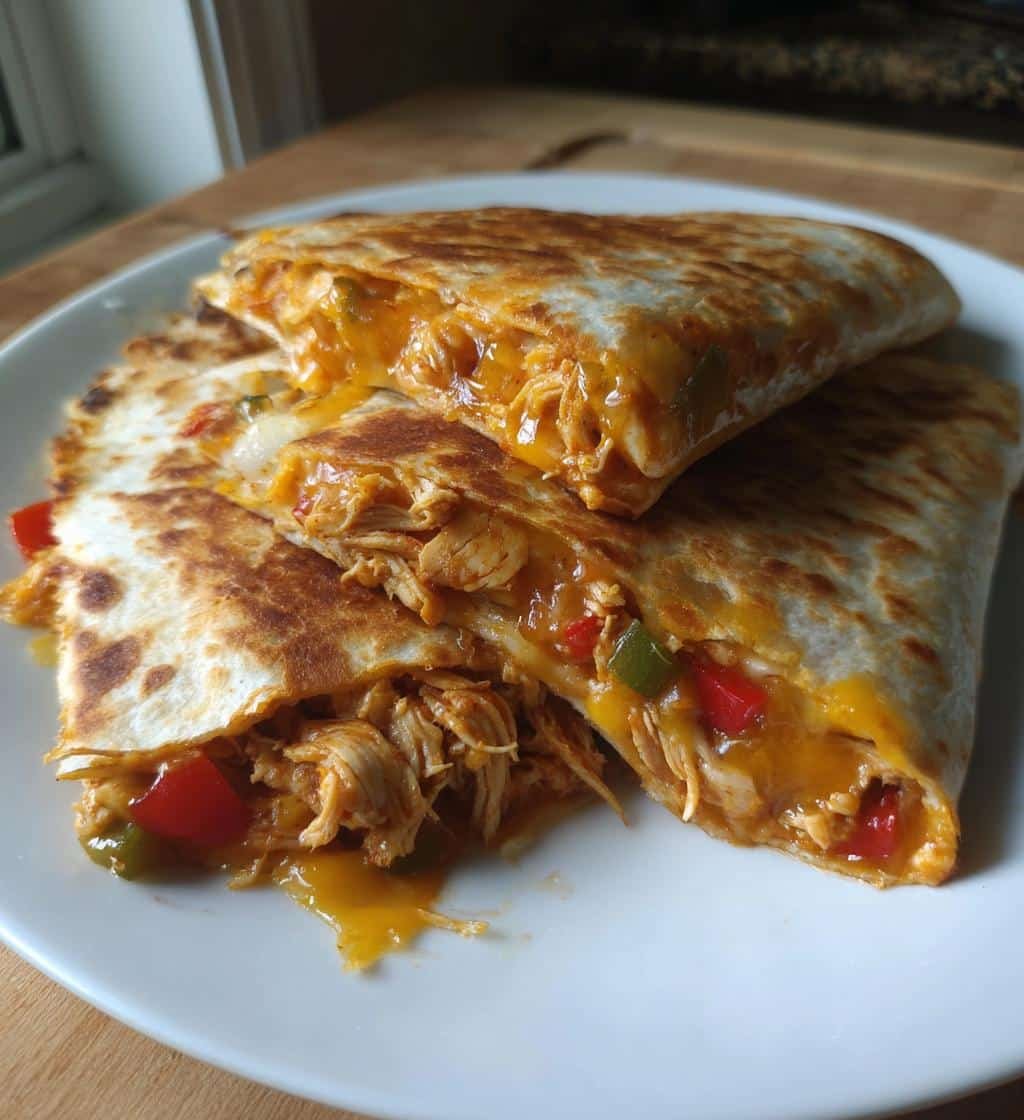 Air Fryer Quesadilla - Chicken