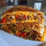 Air Fryer Quesadilla Chorizo