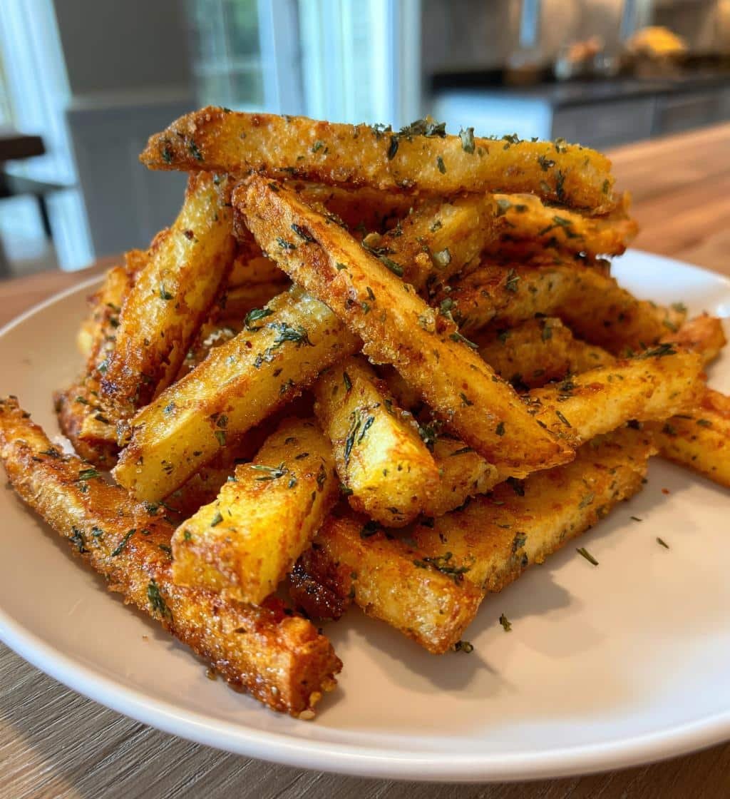 Air Fryer Seasoned Fries Italian Herb