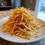 Air Fryer Shoestring Fries Thin Cut