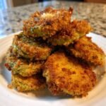 Air Fryer Spicy Dill Pickle Chips