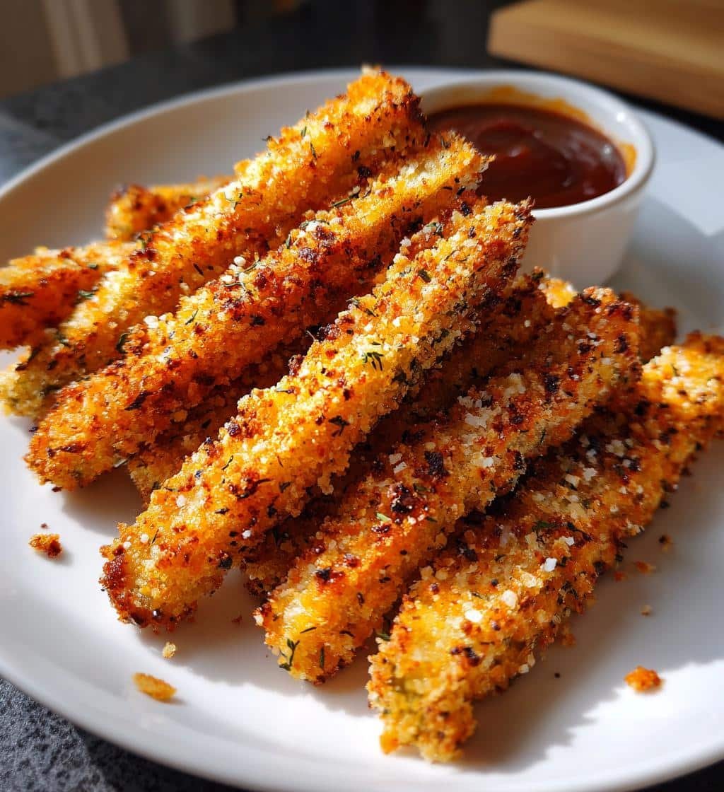Air Fryer Spicy Dill Pickle Stick Fries - detail 1