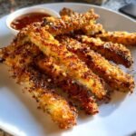 Air Fryer Spicy Dill Pickle Stick Fries