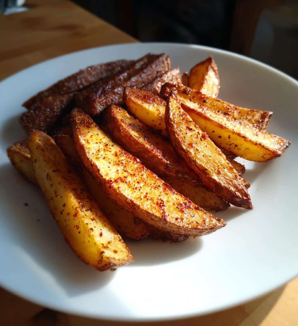 Air Fryer Steak Fries Rustic - detail 1