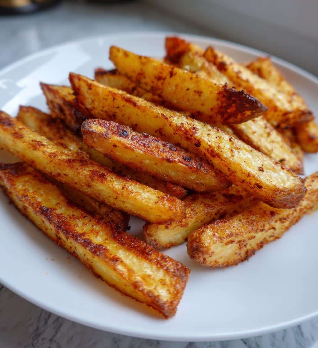 Air Fryer Steak Fries Rustic
