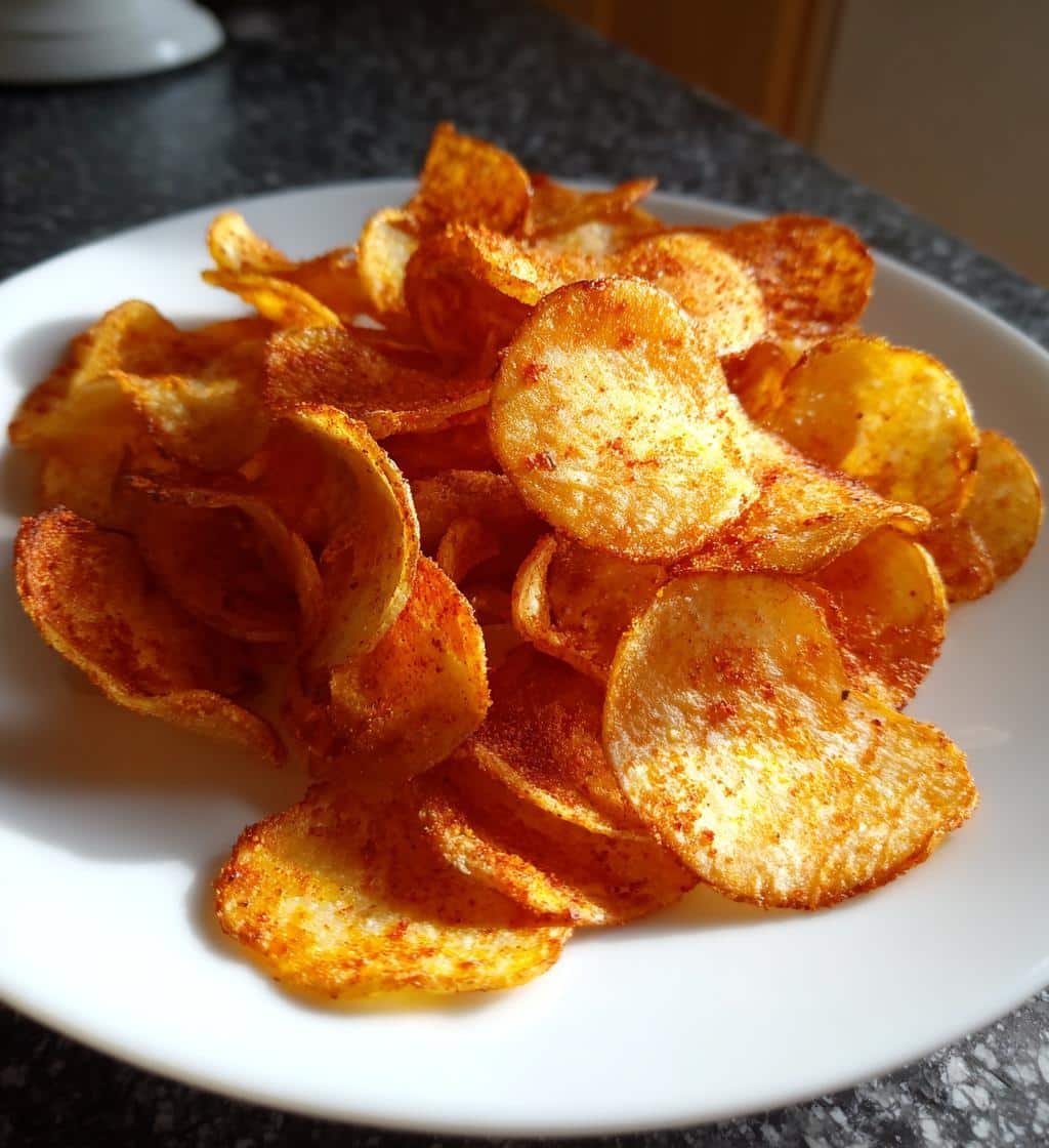 Air Fryer Sweet Paprika & Garlic Chips - detail 1
