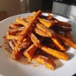 Air Fryer Sweet Potato Fries Cinnamon Sugar