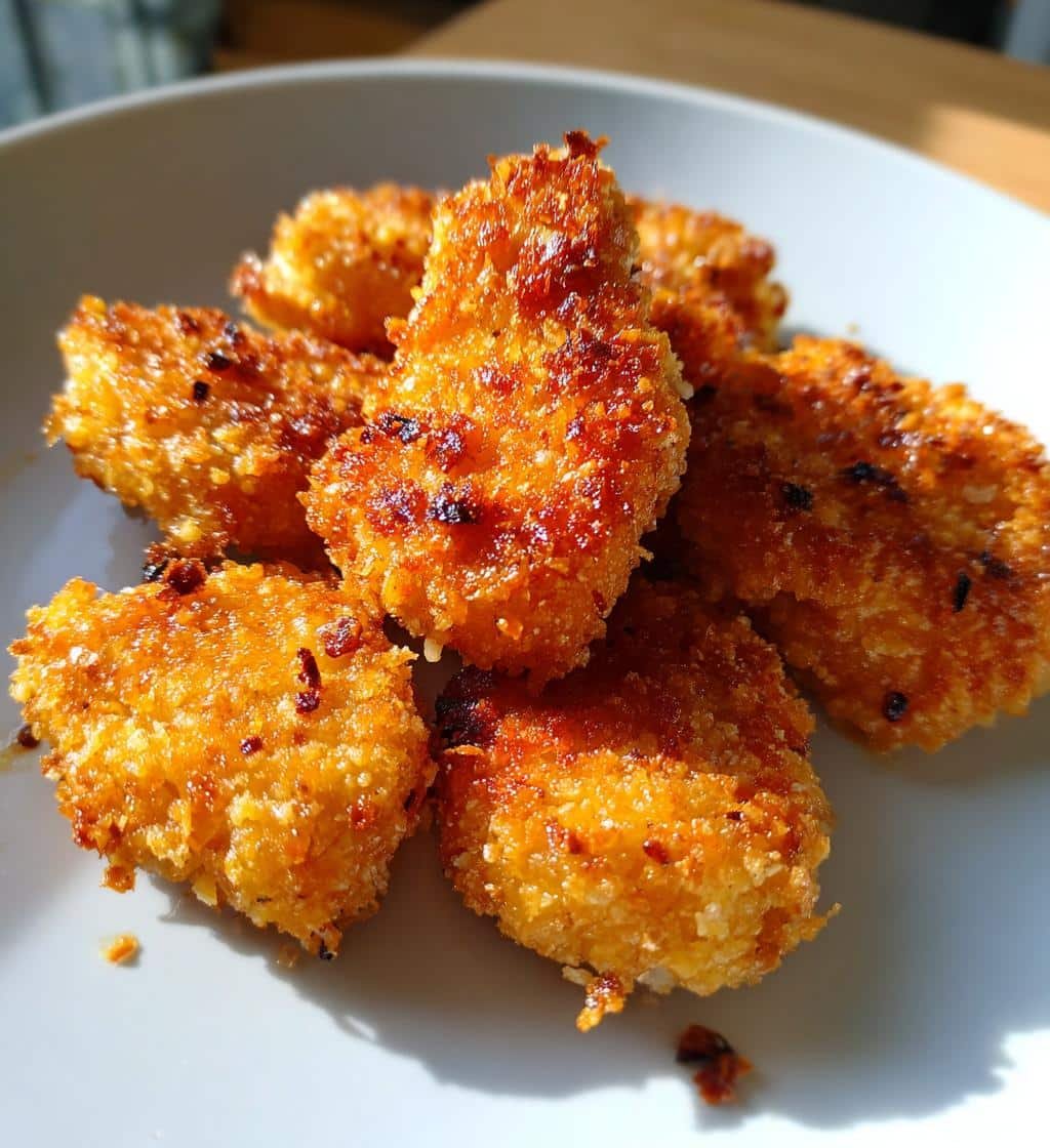 Air fryer Black Garlic Fermented Nuggets (Asian Umami)