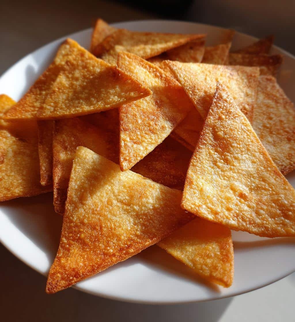 Air fryer Cassava Flour Tortilla Chips (Paleo)