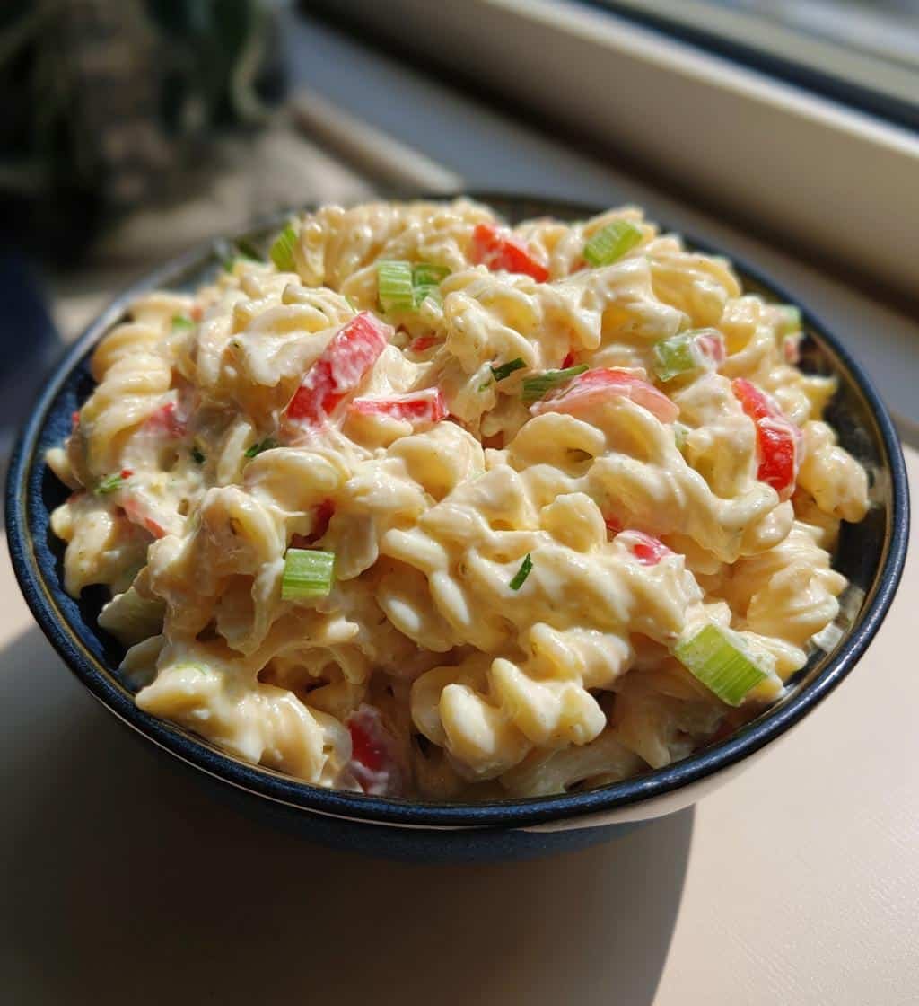 Air fryer Creamy Pasta Salad - detail 1