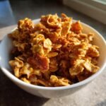 Air fryer Crunchy Butterfinger Chex Mix