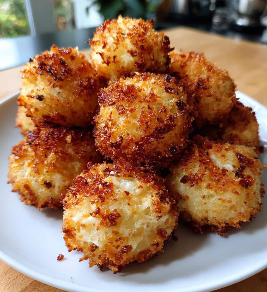 Air fryer Easy Mini Cheese Balls