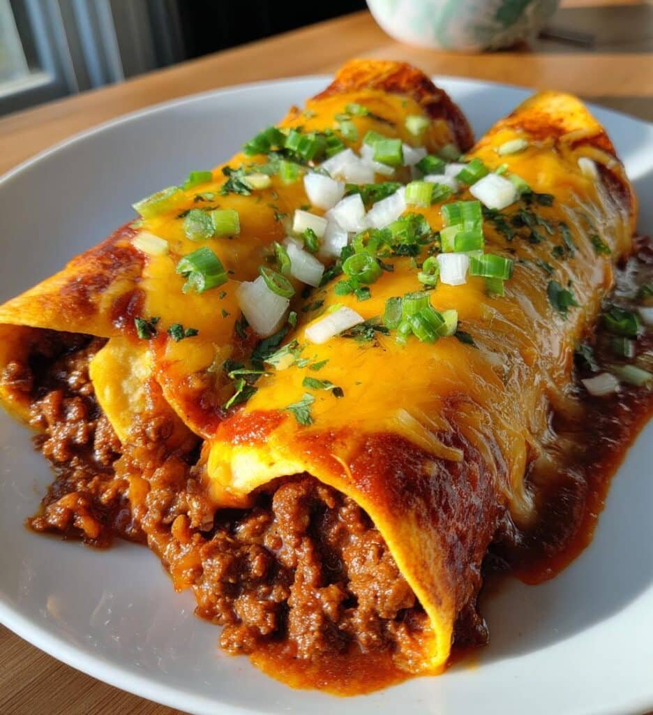Air fryer Enchiladas Beef