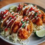 Air fryer Fish taco bites