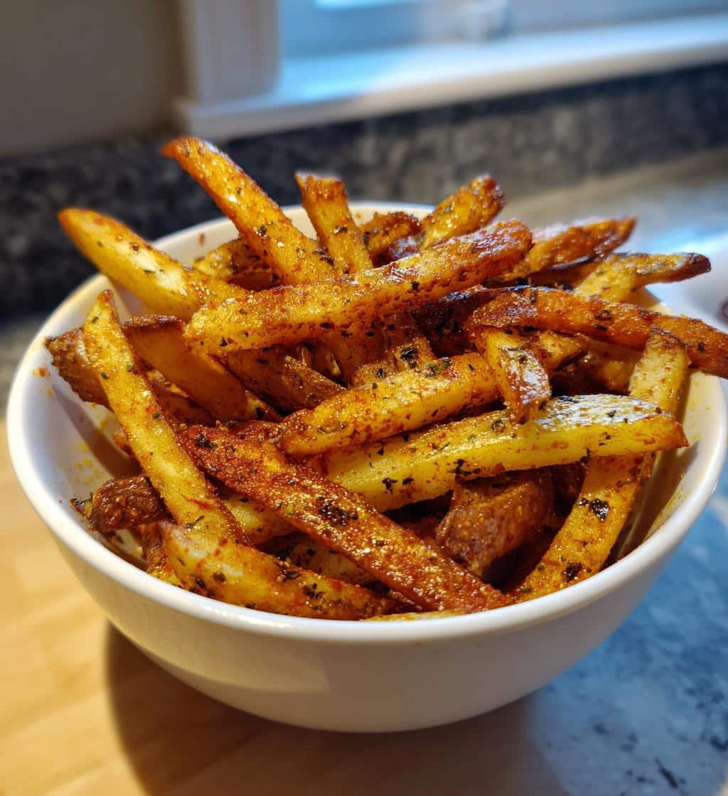 Air fryer Five Guys-Inspired Cajun Chips - detail 1