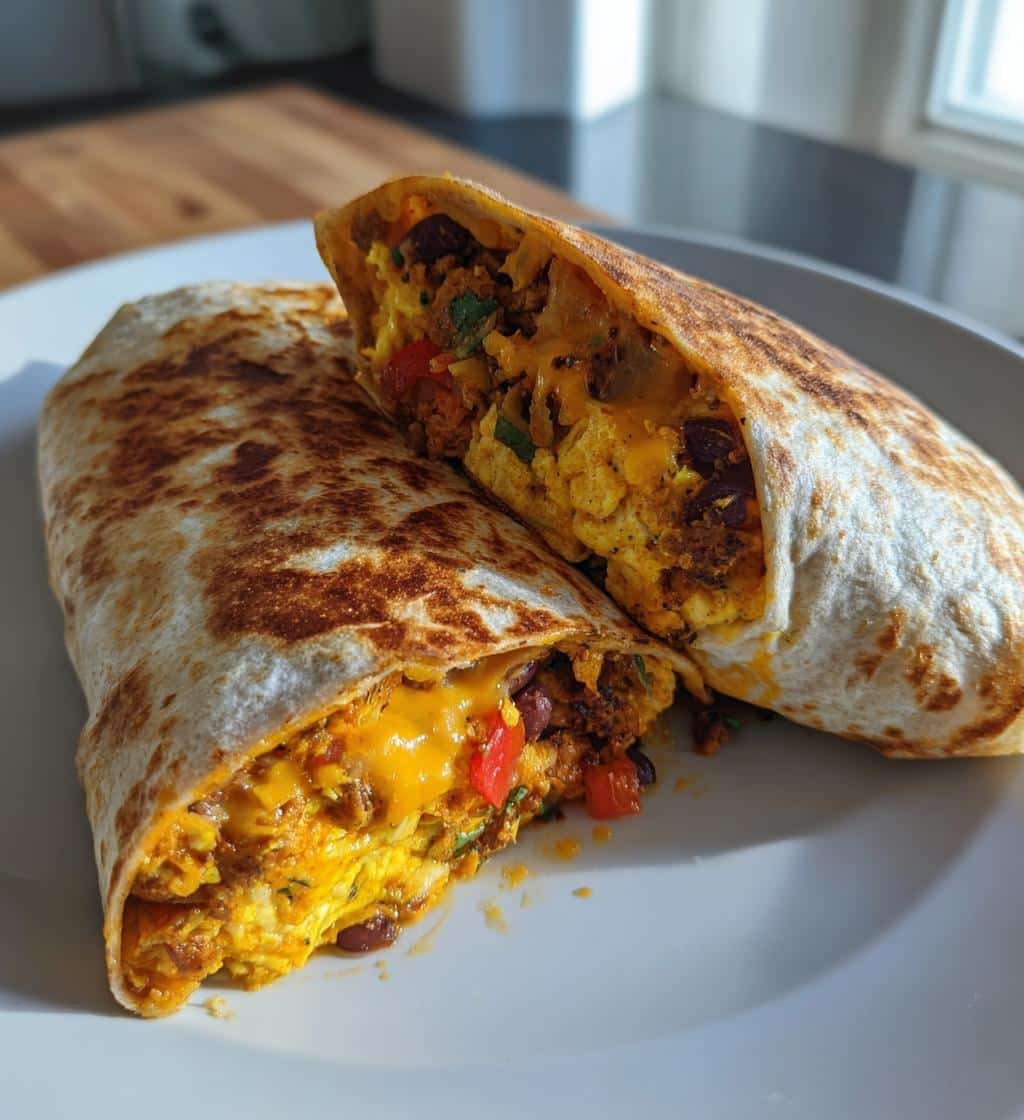 Air fryer Freezer-Prep Tortilla Burritos (Breakfast) - detail 1