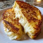 Air fryer French Bread Grilled Cheese