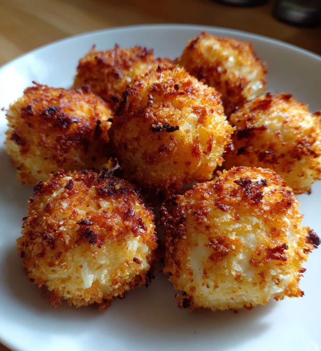 Air fryer High-Protein Cheese Stick Bites (Cottage Cheese)