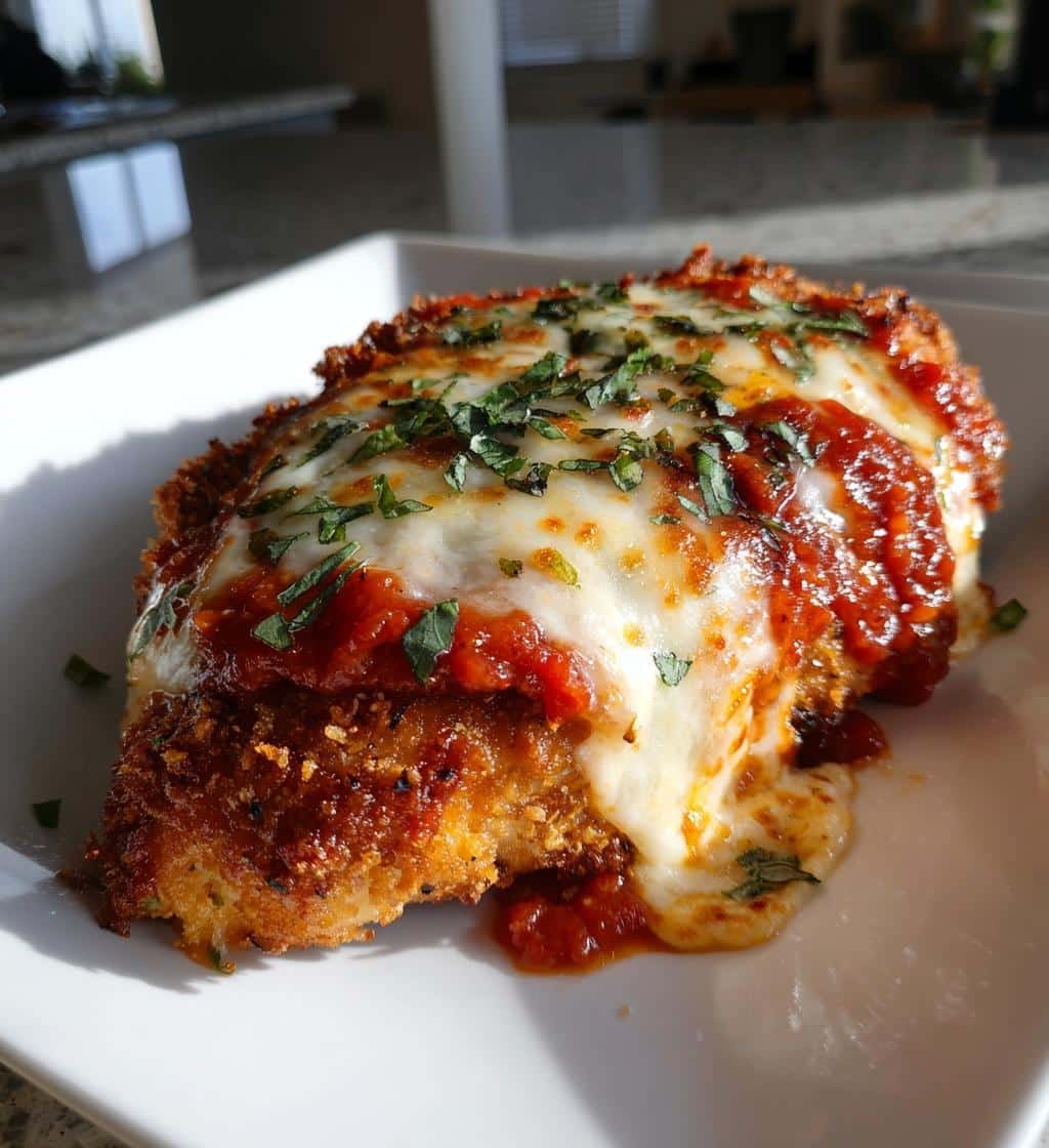 Air fryer Homemade Chicken Parmesan - detail 1