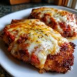 Air fryer Homemade Chicken Parmesan